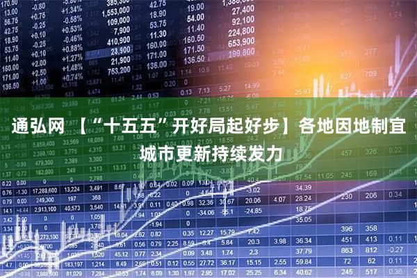 通弘网 【“十五五”开好局起好步】各地因地制宜 城市更新持续发力